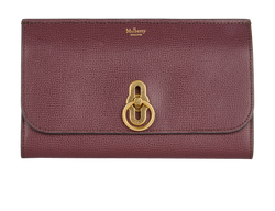 Mulberry Amberley Long Wallet, Leather, Red, MIE, DB/B, 3*